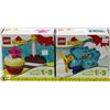 Image 1 : LOT OF 2 LEGO DUPLO - 10PC MY FIRST PLANE 10849 &