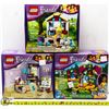 Image 1 : LOT OF 3 LEGO FRIENDS SETS - 78PC STEPHANIE'S NEW