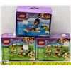 Image 1 : LOT OF 3 LEGO FRIENDS SETS - 28PC WATER SCOOTER