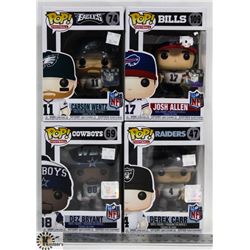 LOT OF 4 ASSORTED FUNKO POPS
