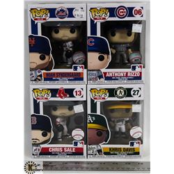 LOT OF 4 ASSORTED FUNKO POPS