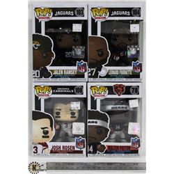 LOT OF 4 ASSORTED FUNKO POPS