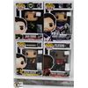 Image 1 : LOT OF 4 NHL FUNKO POP VINYL FIGURES.