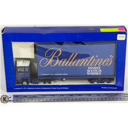 BALLANTINE'S FINEST SCOTCH WHISKY BIG RIG DECANTER
