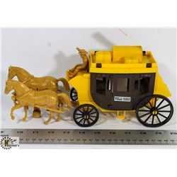 VINTAGE TOY WELLS FARGO STAGE COACH