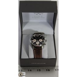 NEW VINCE CAMUTO MEN'S WATCH 42MM CASE