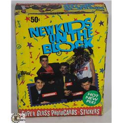 1989 TOPPS NEW KIDS ON THE BLOCK TRADING CARDS