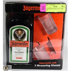 JAGERMEISTER GIFT PACK 750ML 40%