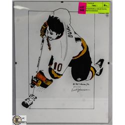 LIMITED EDITION 42/100 OF PAVEL BURE SKETCH SIGNED
