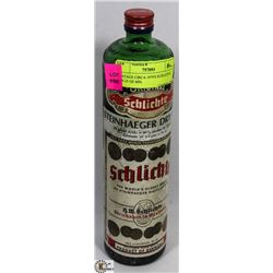 VINTAGE CIRCA 1970'S SCHLICHTE GIN 25 OZ 40%