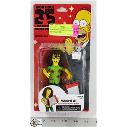 THE SIMPSONS SERIES FOUR WIERD AL COLLECTIBLE