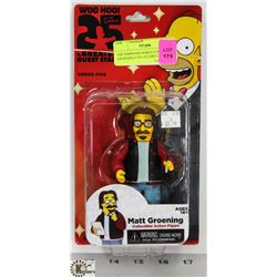 THE SIMPSONS SERIES FIVE MATT GROENING COLLECTIBLE