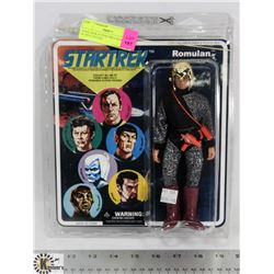 STAR TREK 8" POSEABLE ROMULAN ACTION FIGURE.