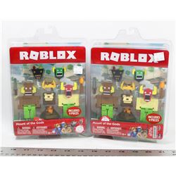 PAIR OF ROBLOX MOUNT OF THE GODS FACTORY SEALED.