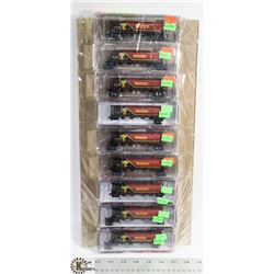 LOT OF 9 SASKATCHEWAN GRAIN CARS, N-SCALE