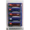 Image 1 : LOT OF 5 CN TRAIN CARS, N-SCALE