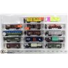 Image 1 : LOT OF 13 TRAIN CARS, N-SCALE