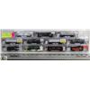 Image 1 : LOT OF 11 TRAINS CARS, N-SCALE