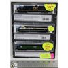 Image 1 : LOT OF 3 TRAIN LOCOMOTIVES IN PACKAGING , N-SCALE