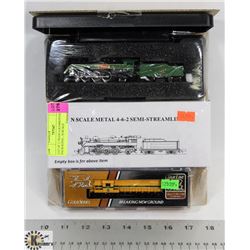LOT OF 2 TRAIN LOCOMOTIVES IN PACKAGING , N-SCALE