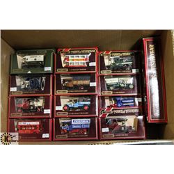 BOX OF MATCHBOX COLLECTOR CARS.