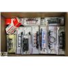 Image 1 : BOX OF FLEISCHAMANN HO SCALE TRAIN CARS.