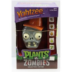 PLANTS VS ZOMBIES COLLECTORS EDITION YAHTZEE.