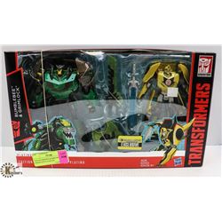 TRANSFORMERS BUMBLEBEE & GRIMLOCK PLATINUM
