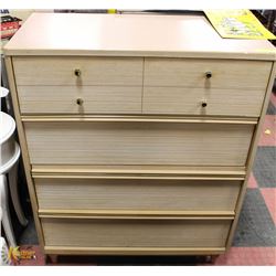 VINTAGE BLOND KROEHLER MID CENTURY MODERN DRESSER