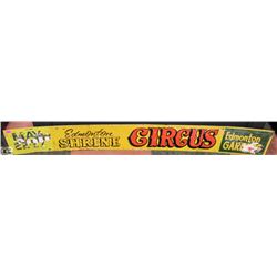 EDMONTON SHRINE CIRCUS SIGN.