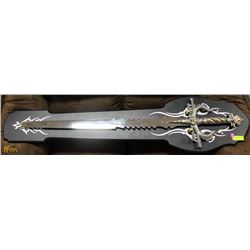 51" EGYPTIAN SWORD & WALL PLAQUARD.