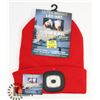 Image 1 : NEW! ULTRA BRIGHT LED HEADLIGHT TOQUE (RED)