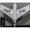 Image 3 : VINTAGE NAVY VF 124 52" WINGSPAN MODEL PLANE WITH
