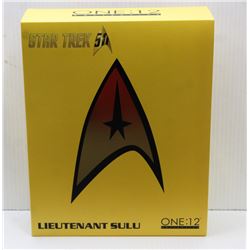 LIEUTENANT SULU ONE:12 SCALE COLLECTIBLE FIGURE.