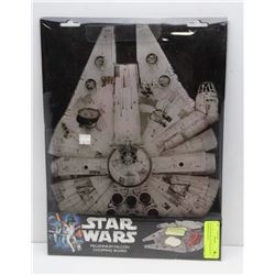 STAR WARS MILLENIUM FALCON CHOPPING BOARD.