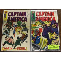 SILVER AGE CAPTAIN AMERICA COMICS