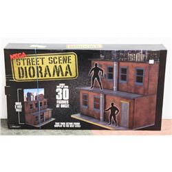 NECA STREET SCENE DIORAMA.