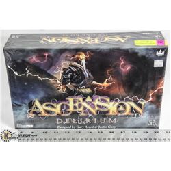 ASCENSION DELERIUM GAME DECK BUILDING GAME.