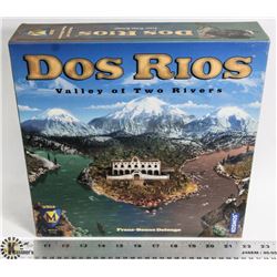 DOS RIOS VALLEY OF TWO RIVERS BOARD GAME -