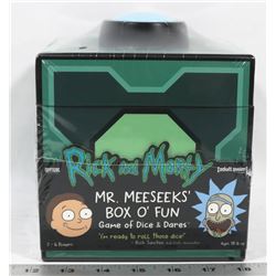 RICK AND MORTY MR MEESEEKS' BOX O' FUN.