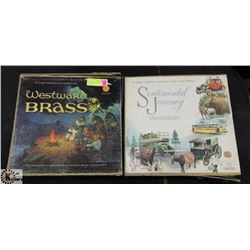 TWO VINTAGE ALBUM SETS - WESTWARD