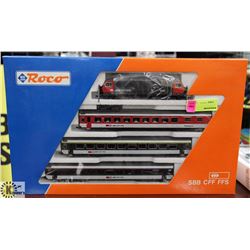 ROCO SBB CFF FFS HO SCALE TRAIN AND CAR SET