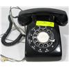 Image 1 : VINTAGE BLACK ROTARY PHONE.
