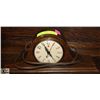 Image 1 : GENERAL ELECTRIC CLOCK 12.5" LONG X 5" TALL