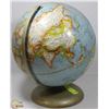 Image 1 : LOT OF 2 WATER GLOBES-WORLD MAPS