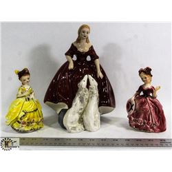 VINTAGE PORCELAIN FIGURINES