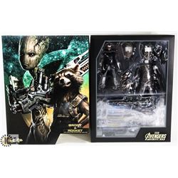 THE AVENGERS INFINITY WAR GROOT & ROCKET 1:6 SCALE