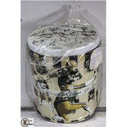 MULTI-SIGNED COLLECTOR TIN: EDMONTON OILERS & ESKS