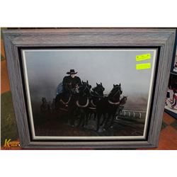 FRAMED  THE WAGON MAN  BY JOHN STONE 1996 ART