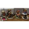 Image 1 : LOT OF 4 GOEBEL COLLECTIBLE ORNAMENTS